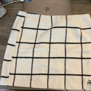 Lulus plaid mini skirt